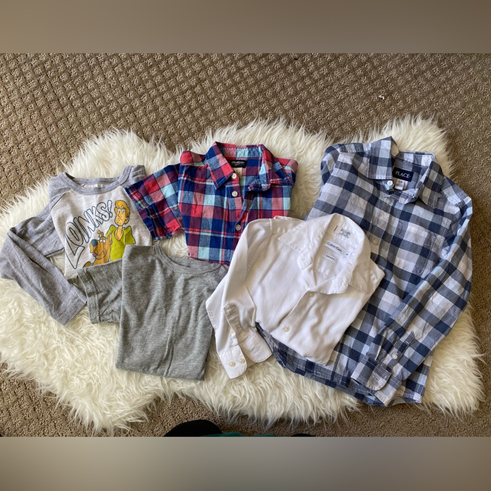 Lot of Boys Tops- Size 5